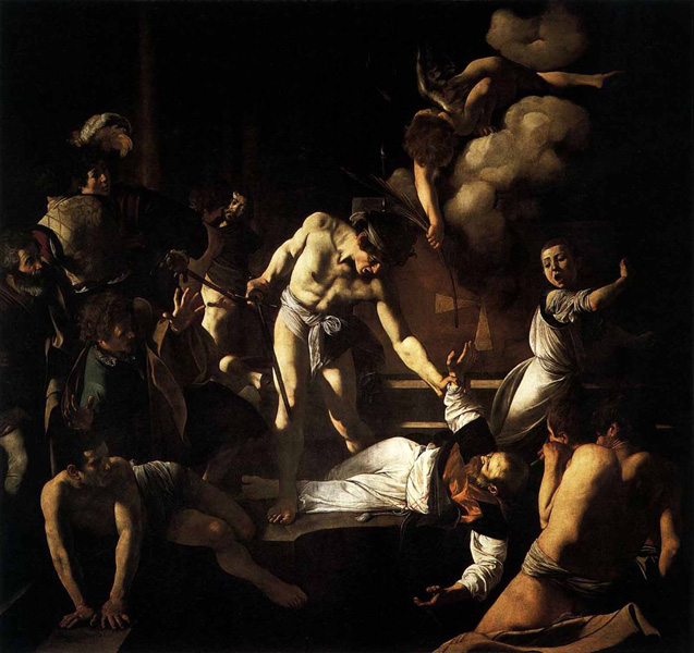   . Michelangelo M. da Caravaggio, 1599 — 1602 .